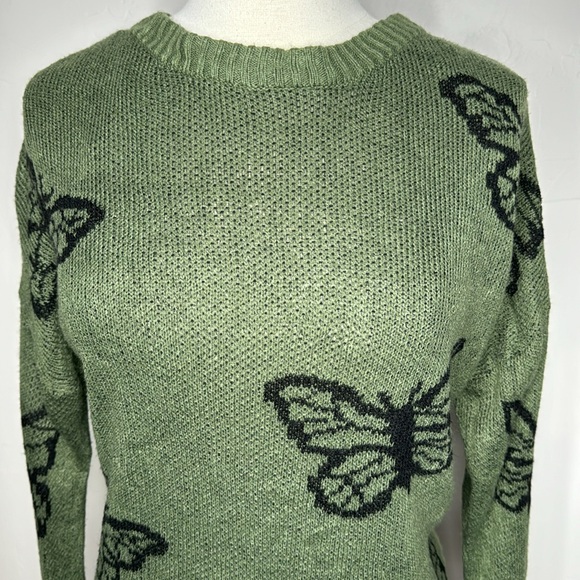 Just Polly butterfly sweater Size Small - Picture 3 of 10